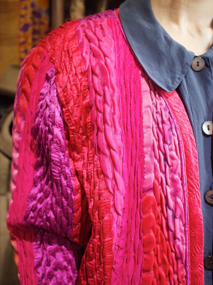 "JEANNE MARC Collection Gradation Quilting Jacket