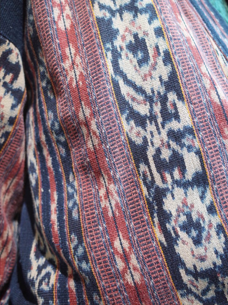 Indonesia Traditional Textile IKAT Gown