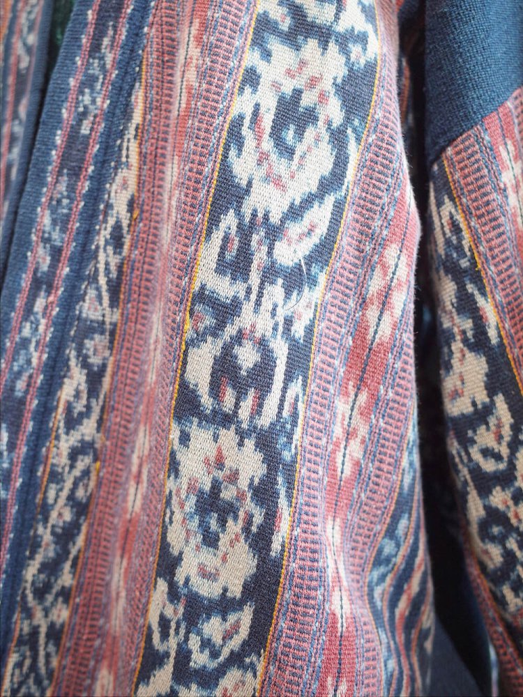 Indonesia Traditional Textile IKAT Gown