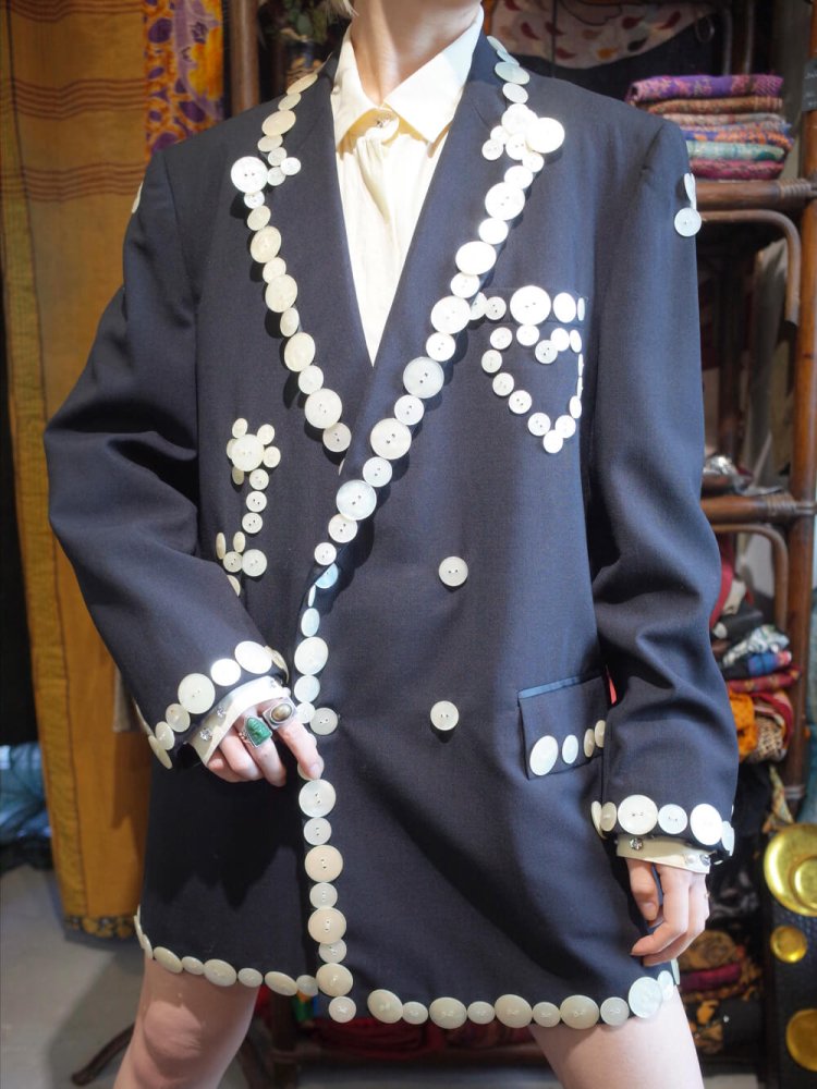 "Vintage Artist Custom" Buttons Tailored Jacket