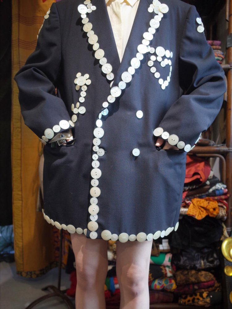 "Vintage Artist Custom" Buttons Tailored Jacket