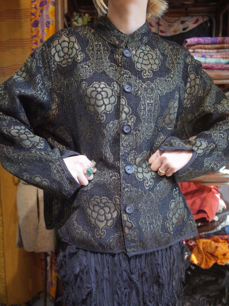 Oriental Arabesque China Jacket Reversible