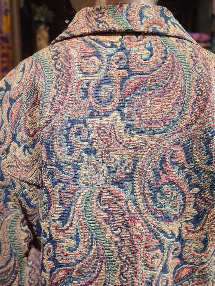 Black Gobelin Paisley Jacket