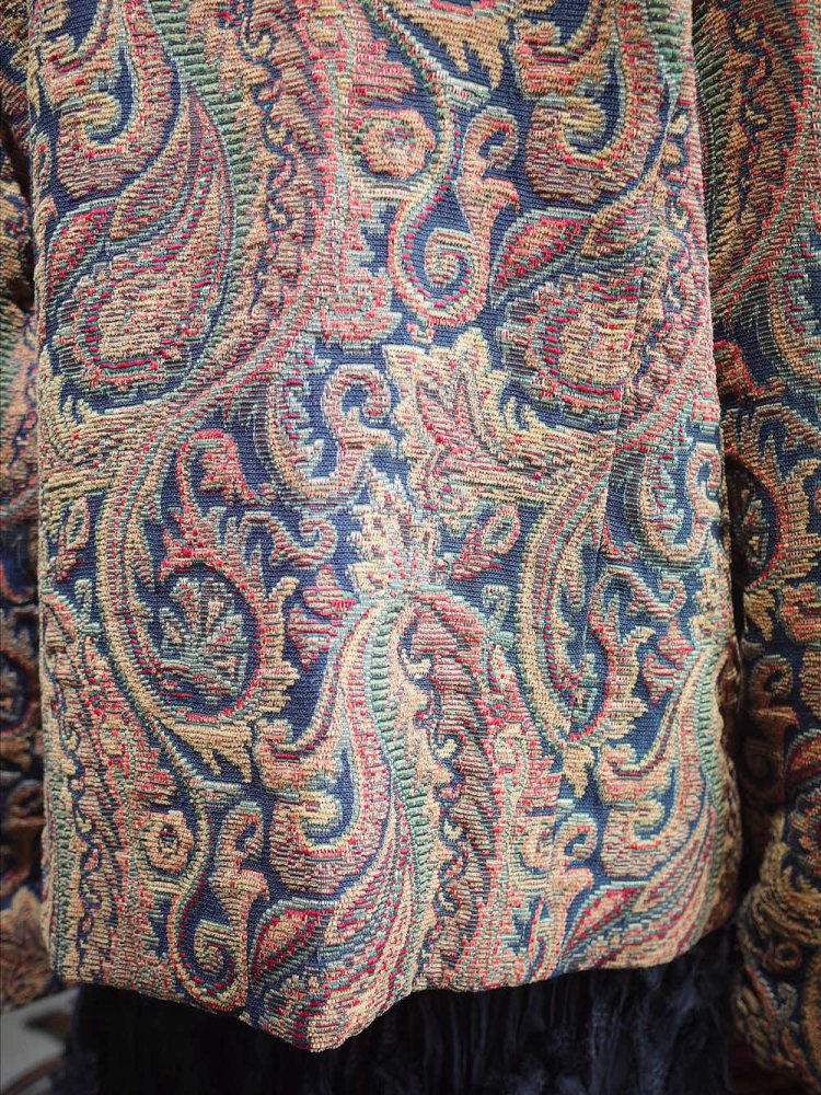 Black Gobelin Paisley Jacket