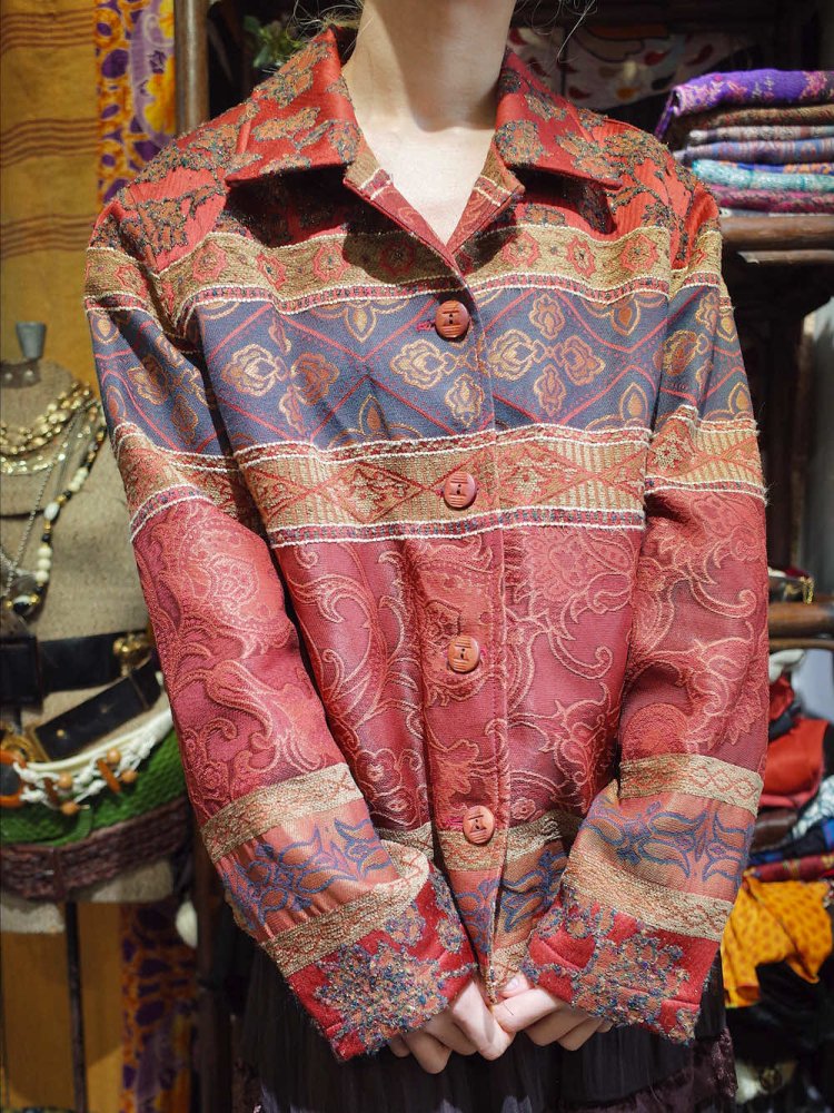 Arabesque Woven Tapestry Jacket