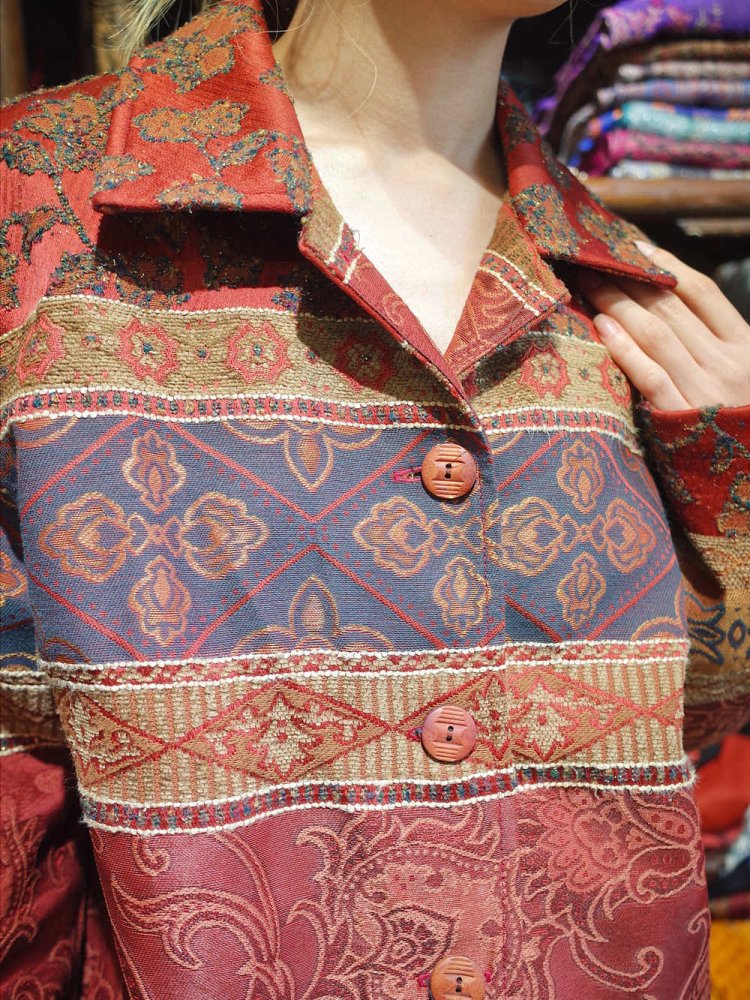 Arabesque Woven Tapestry Jacket