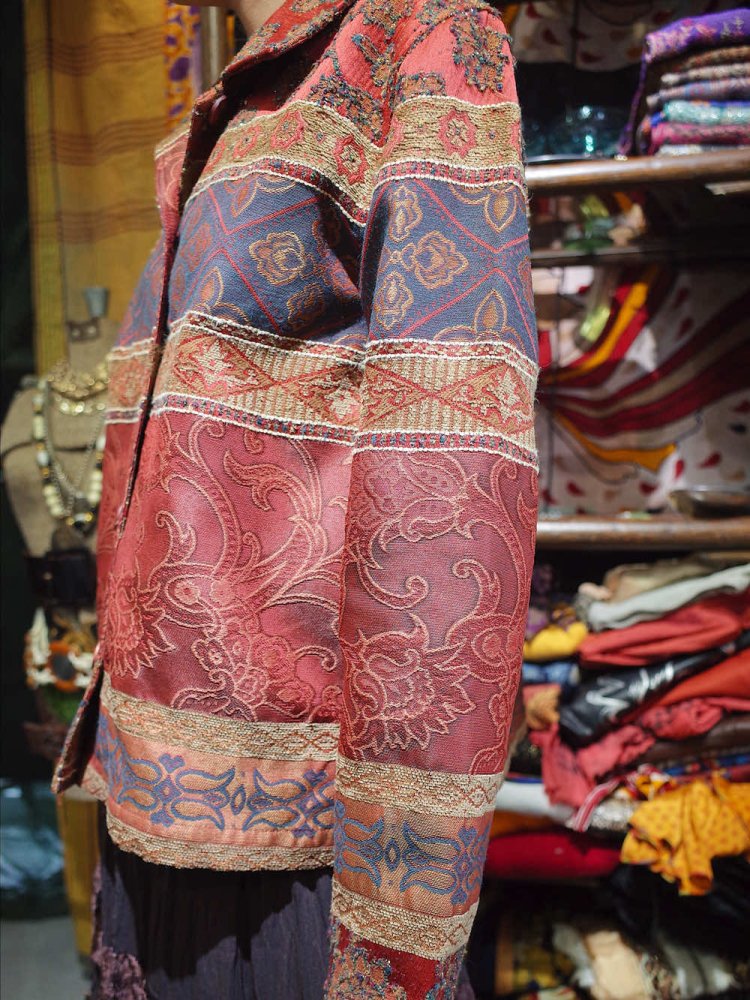 Arabesque Woven Tapestry Jacket