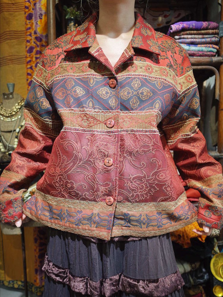 Arabesque Woven Tapestry Jacket