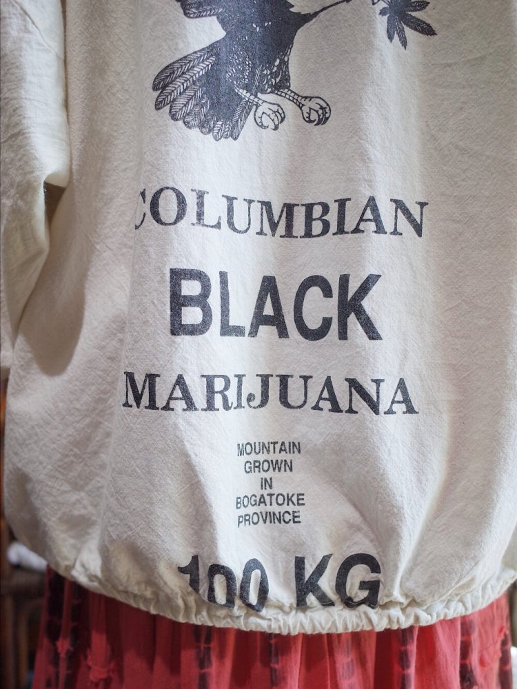 Vintage COLUMBIAN BLACK Sack Hoodie