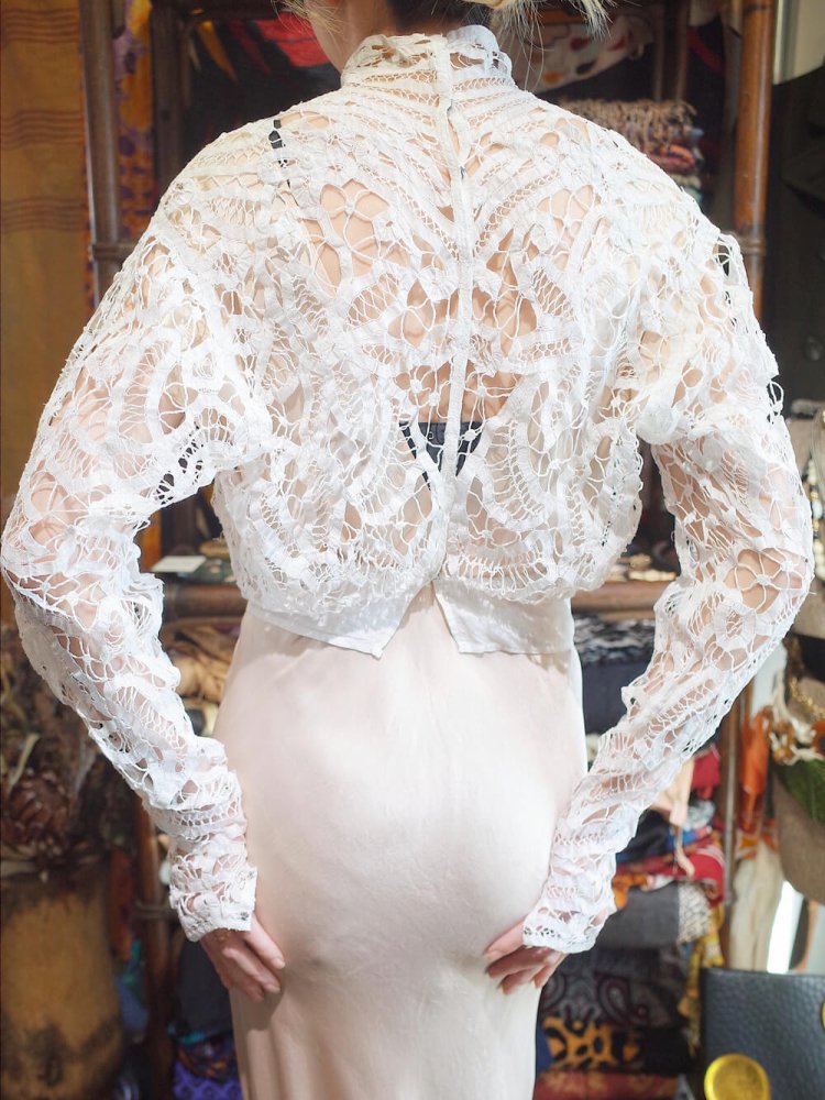 Over A Century Edwardian Antique Lace Blouse