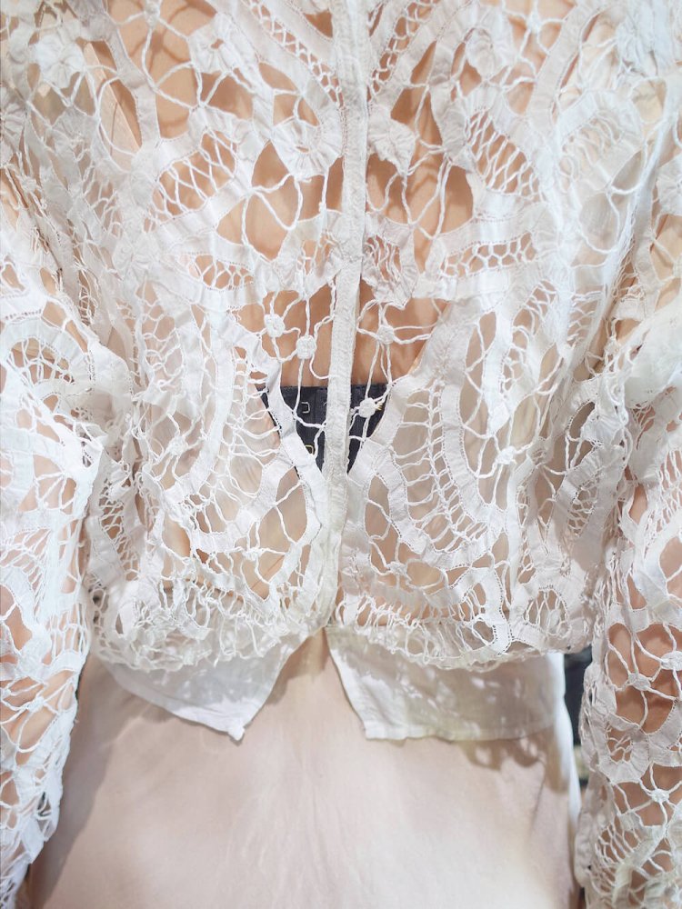 Over A Century Edwardian Antique Lace Blouse