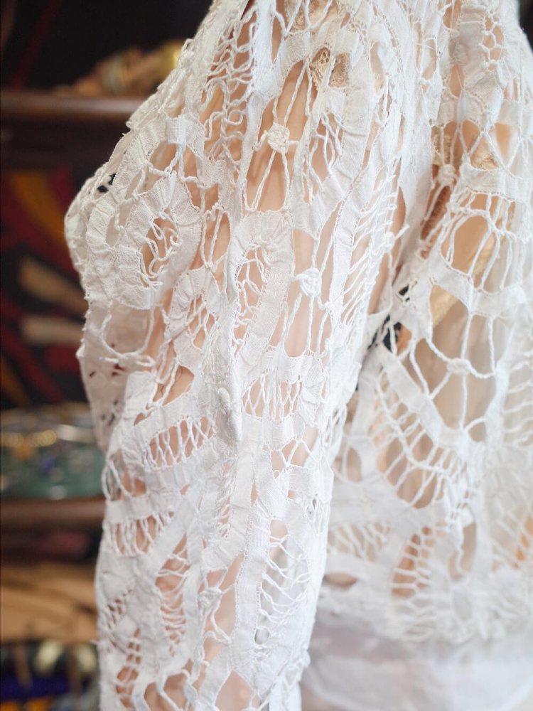 Over A Century Edwardian Antique Lace Blouse