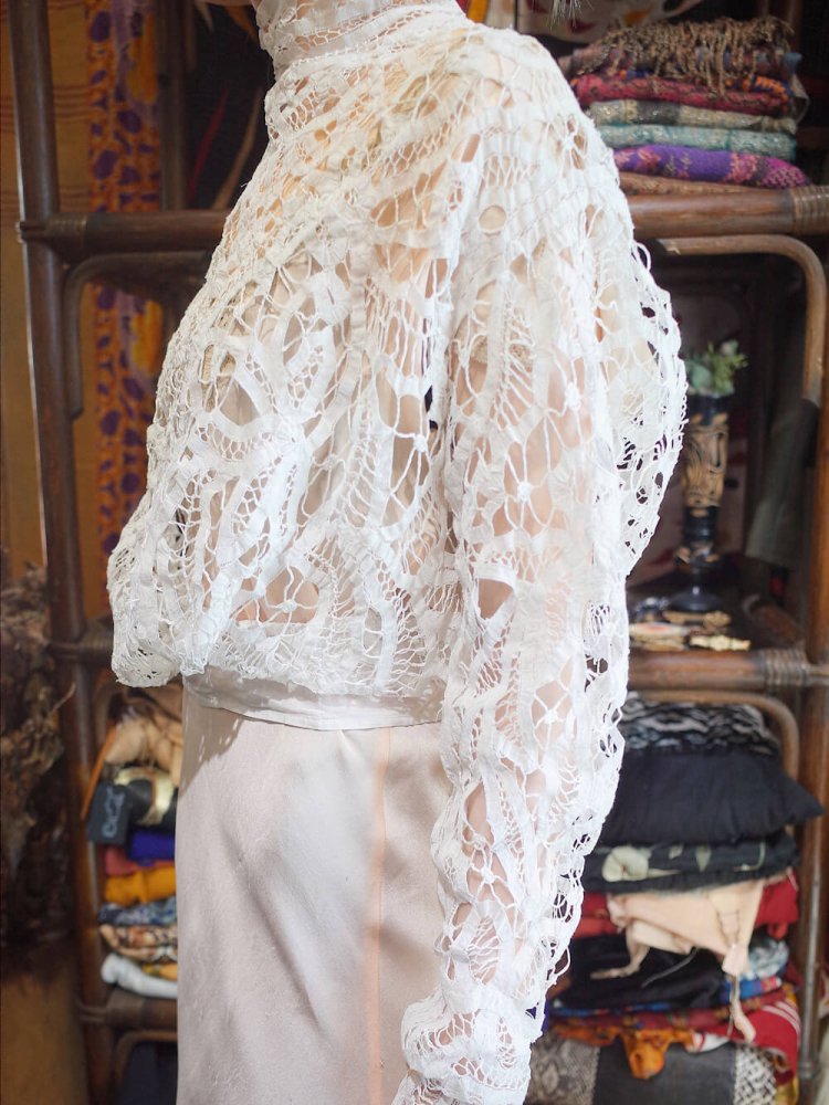 Over A Century Edwardian Antique Lace Blouse