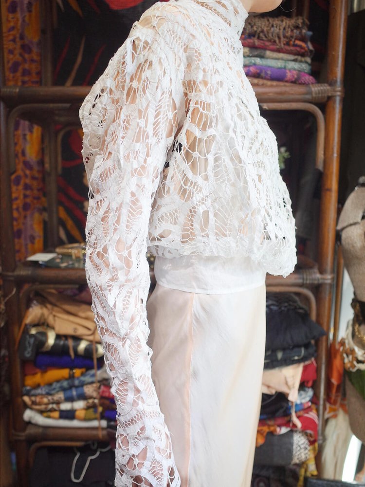 Over A Century Edwardian Antique Lace Blouse