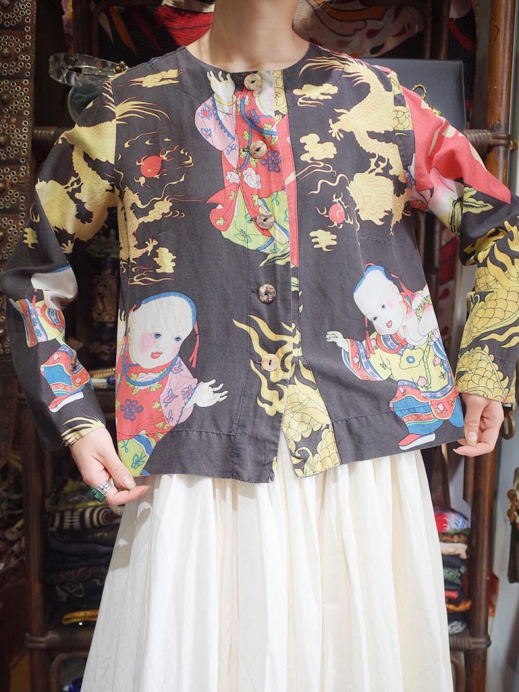 Oriental People  ζ  Silk/Linen Shirt