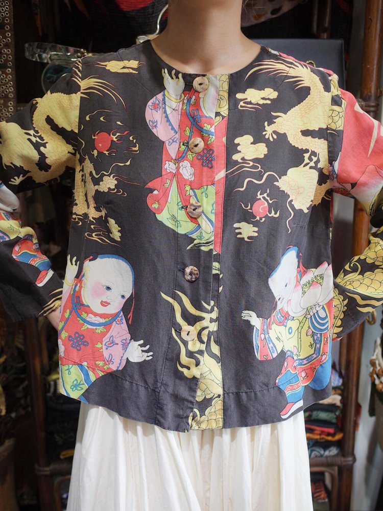 Oriental People  ζ  Silk/Linen Shirt