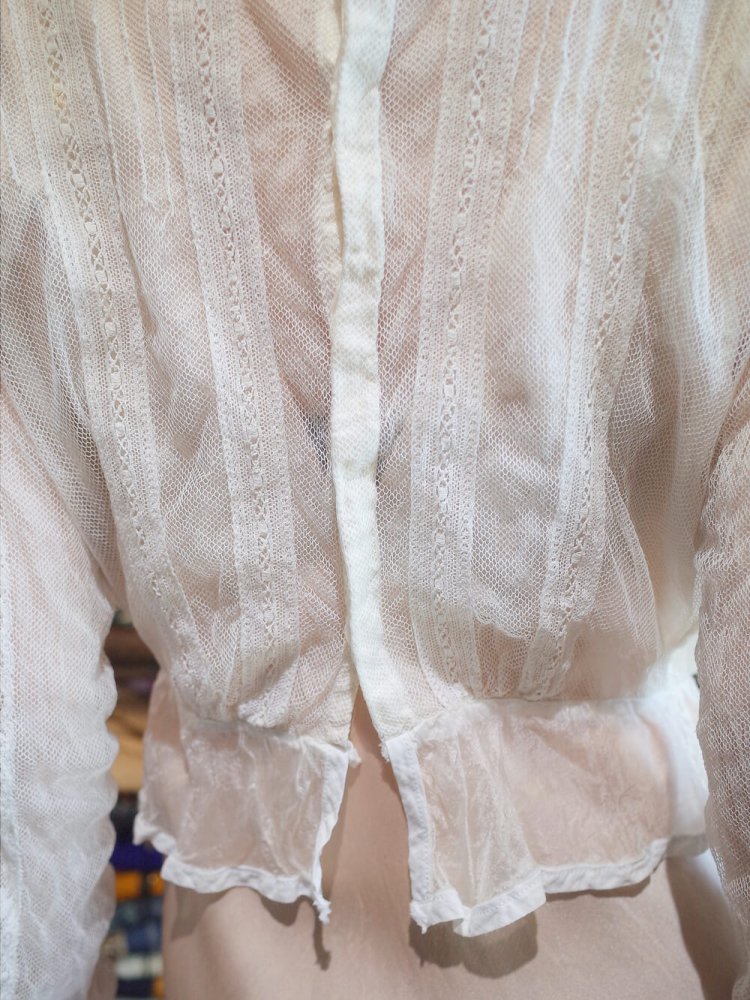 Over A Century Edwardian Antique Lace Blouse