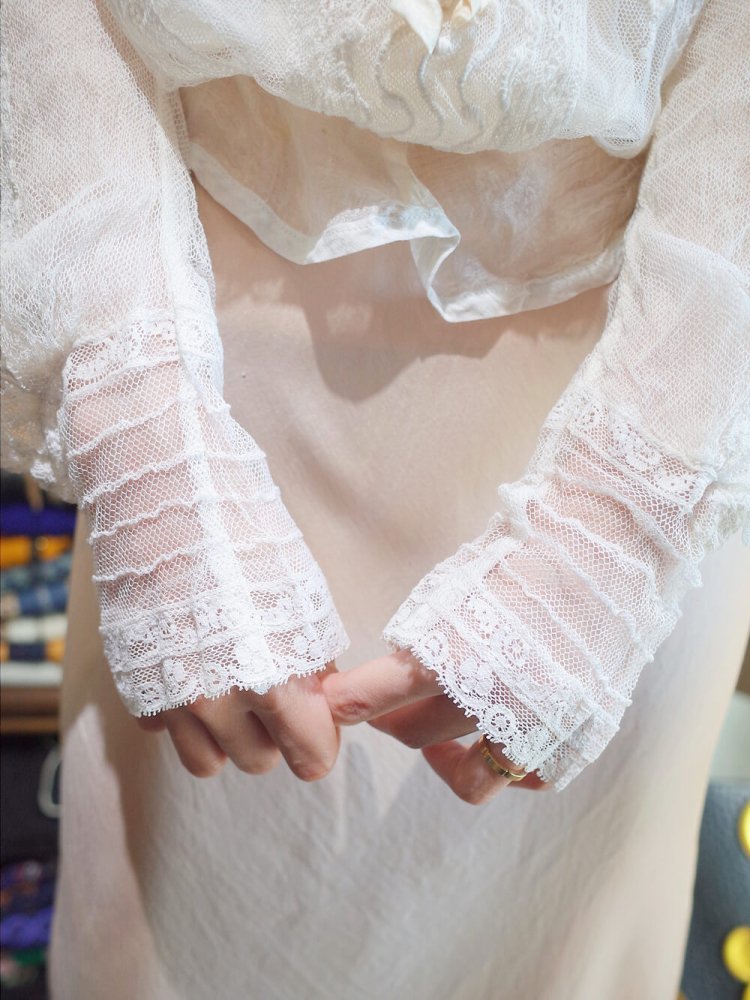 Over A Century Edwardian Antique Lace Blouse