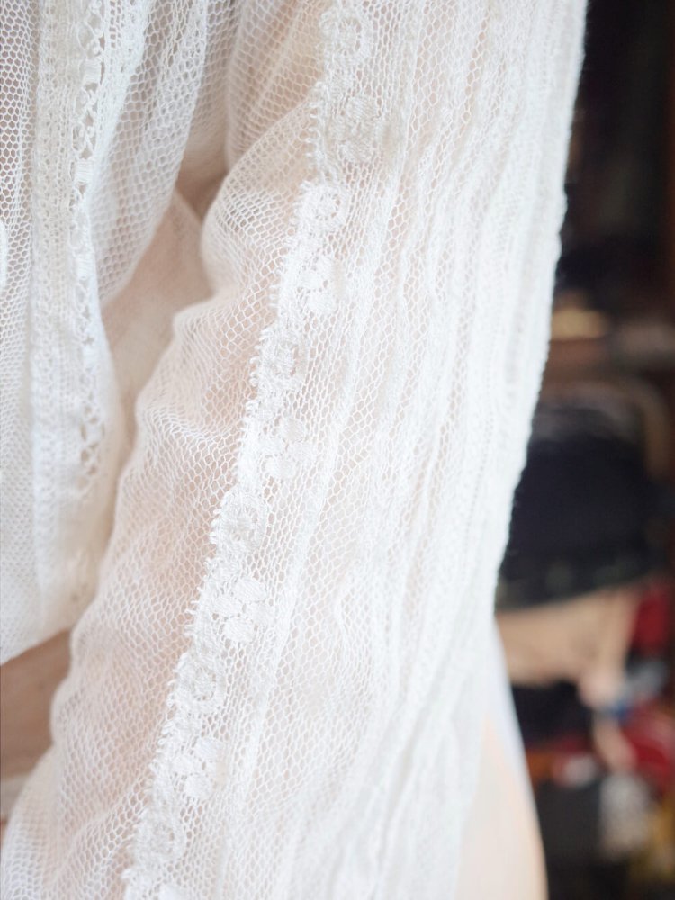 Over A Century Edwardian Antique Lace Blouse