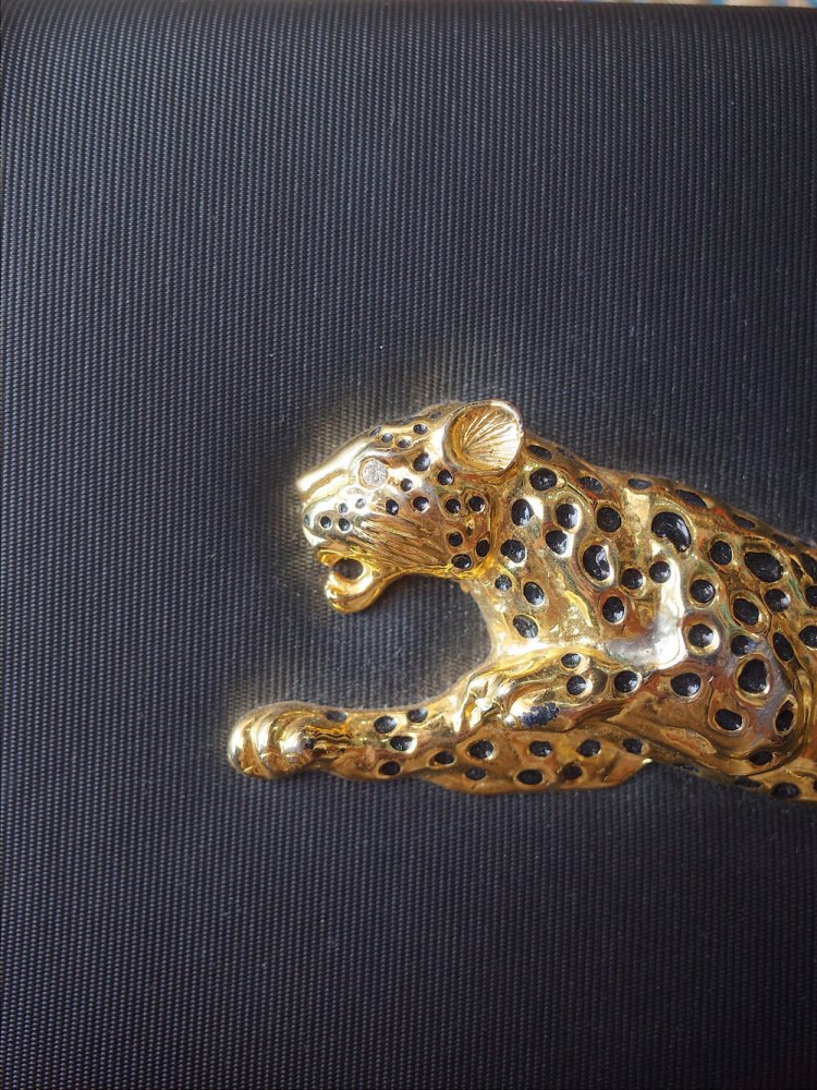 Vintage Jaguar Shoulder & Clutch Bag