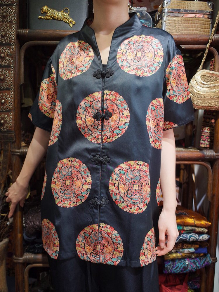 Oriental Silk China Shirt