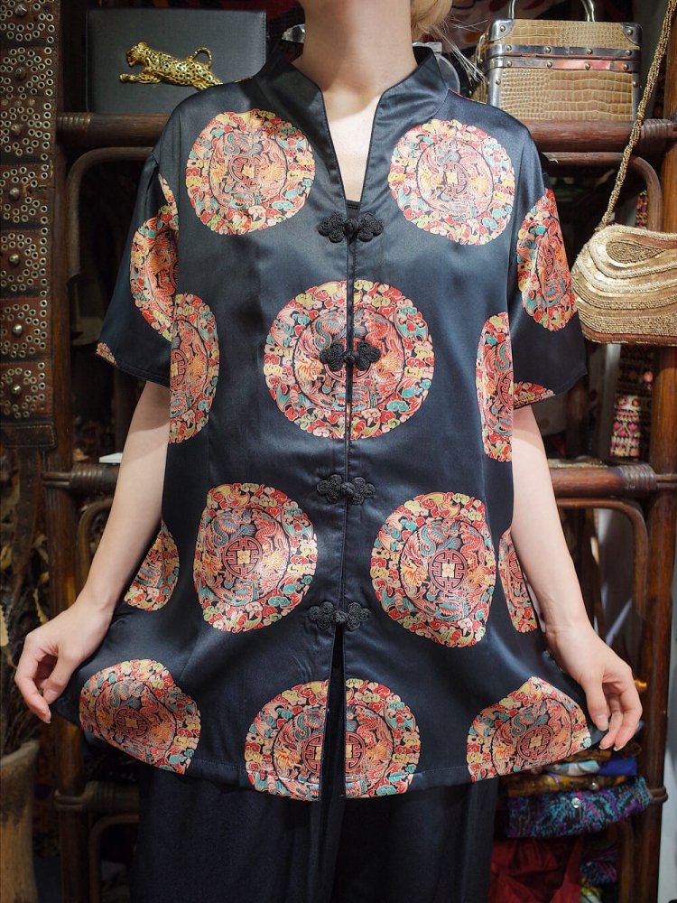 Oriental Silk China Shirt