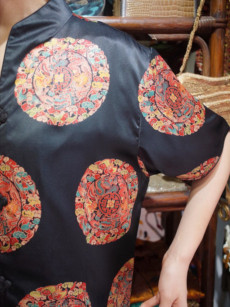 Oriental Silk China Shirt