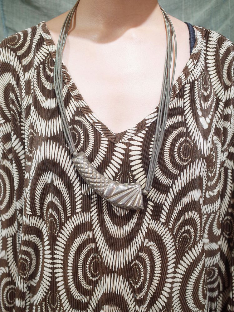 Psychedelic Pattern Pleats Tops