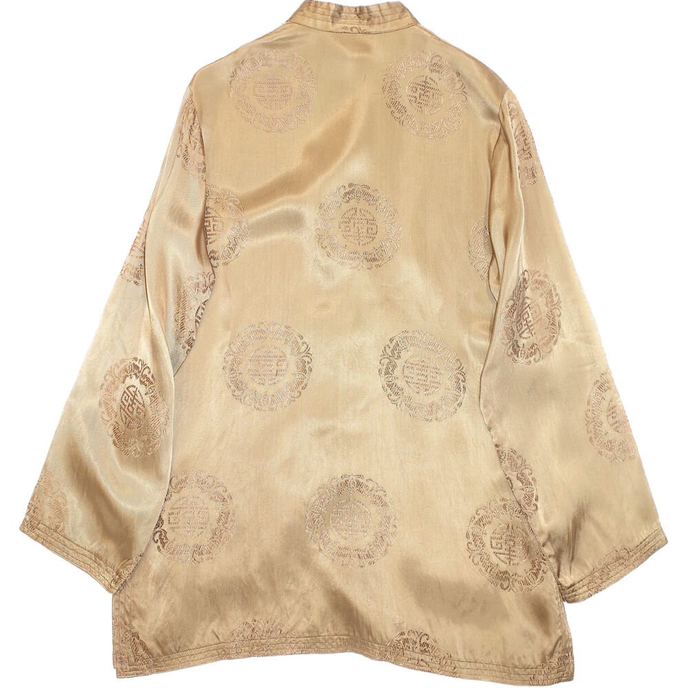 Green Gold Rayon China Shirt