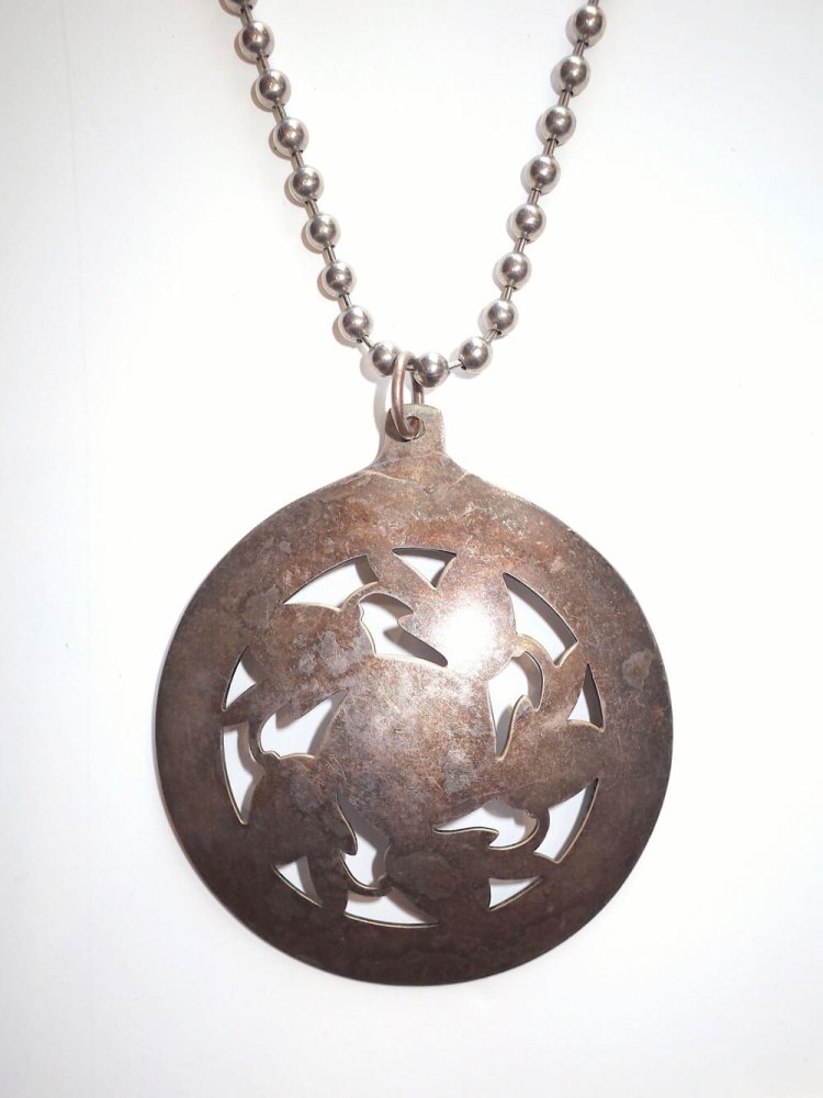 Vintage Medallion Long Necklace