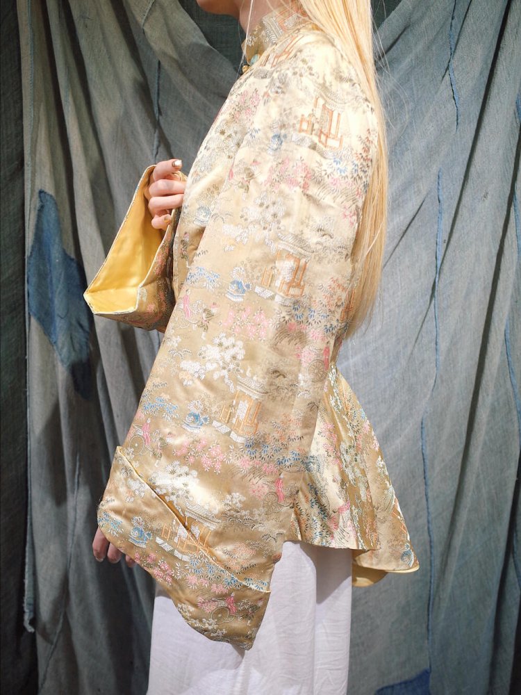 c.1960~70s Chinese Silk Jacquard Jacket