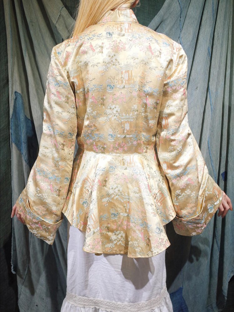 c.1960~70s Chinese Silk Jacquard Jacket