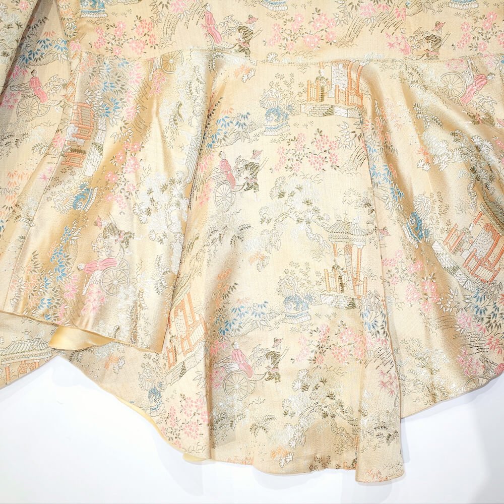 c.1960~70s Chinese Silk Jacquard Jacket