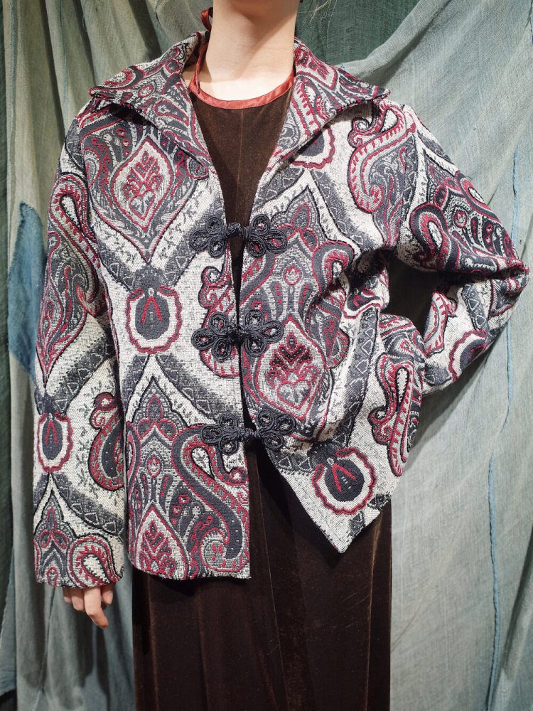 REMAKEDamask Gobelin China Jacket