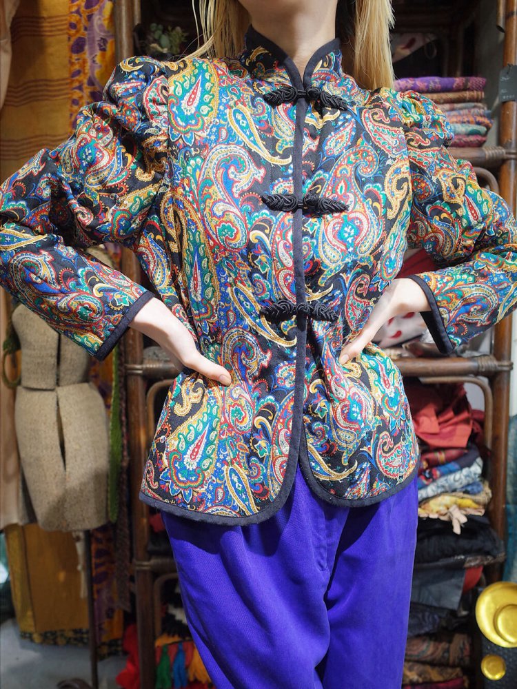 Paisley Quilting China Jacket