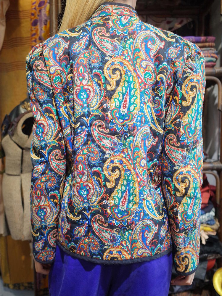 Paisley Quilting China Jacket