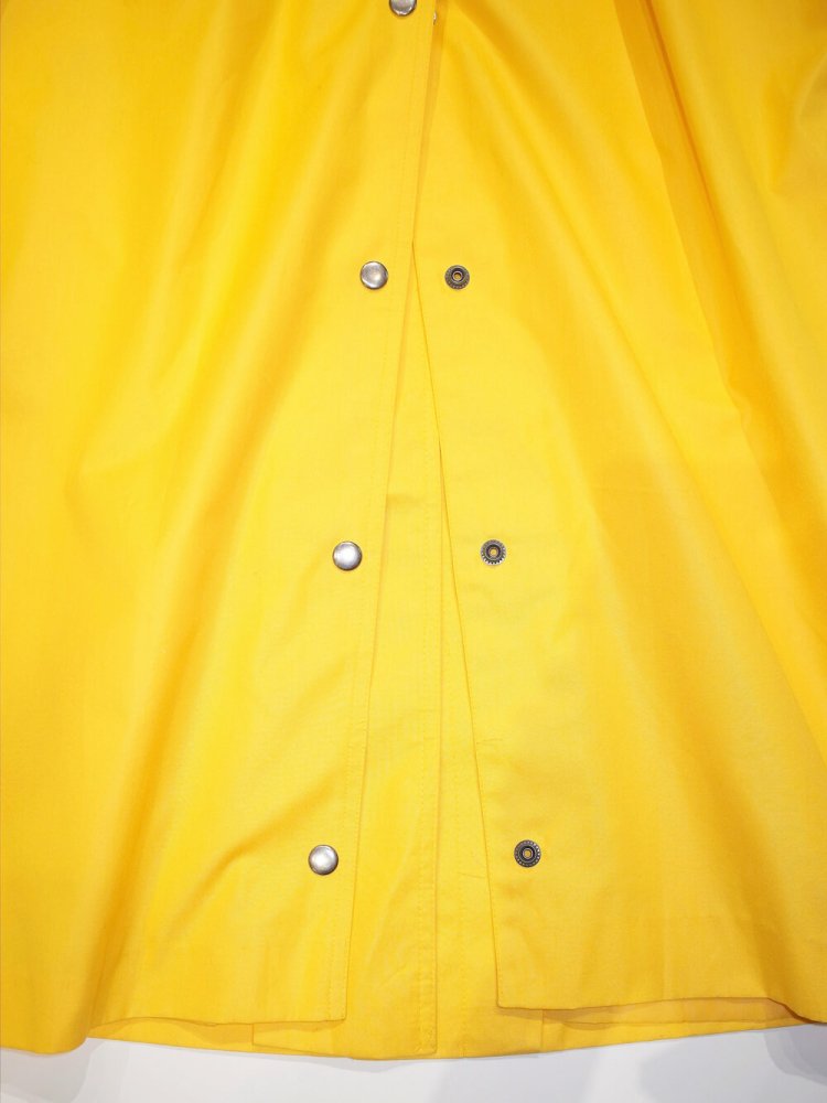Bright Yellow High Neck Coat