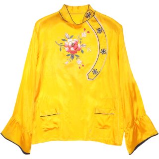 c.1950s Chinese Embroidery Pullover Shirt