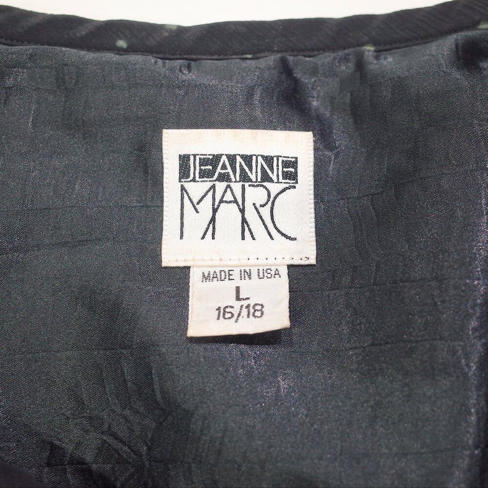 "JEANNE MARC Puff Sleeve Quilting Jacket