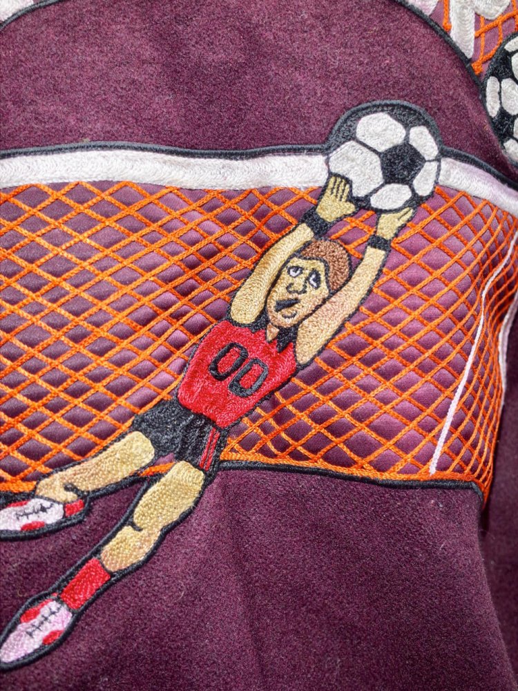 c.1980s KEEPER Embroidery Stadium Jacket