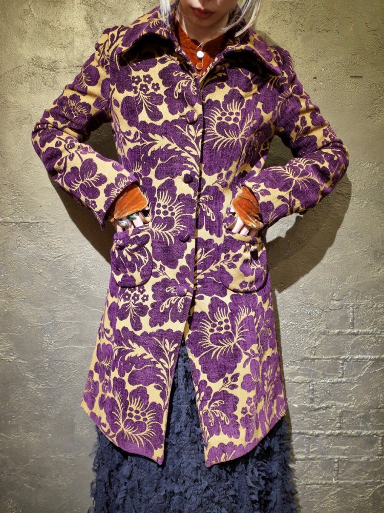 Purple Mustard Gobelin Coat