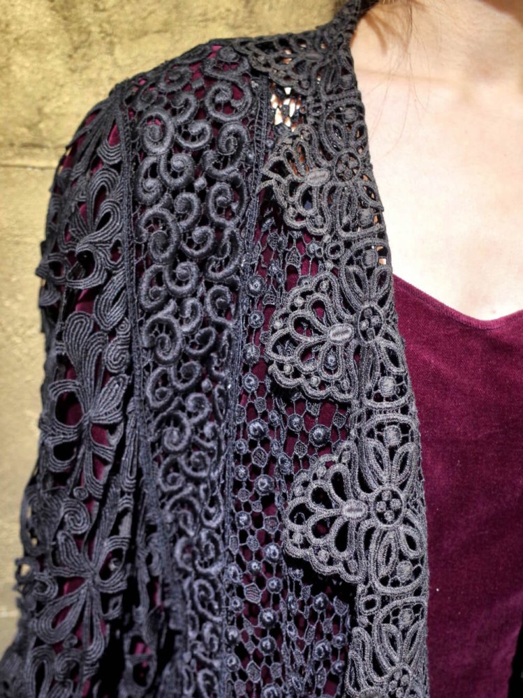 Various Black Lace Jacket