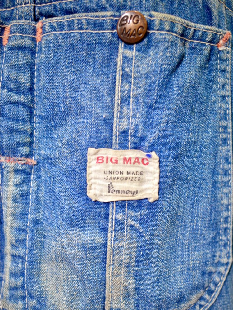 c.1960s BIG MACSpecial Hand CustomDenim Overall