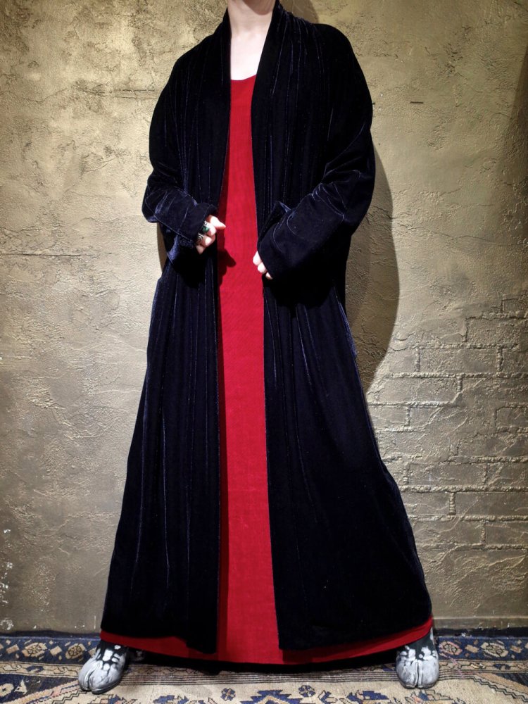 Black Velvet Long Gown