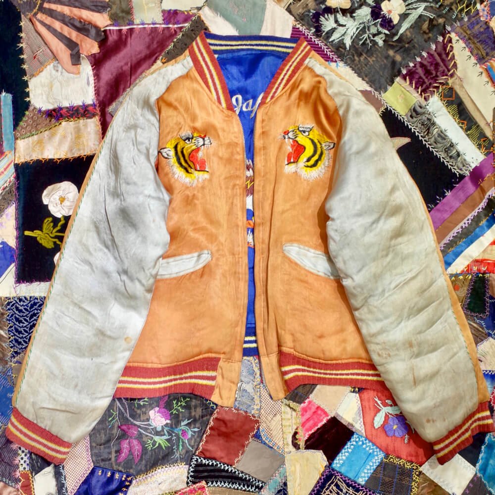 c.1950s TIGER JAPAN Souvenir Jacket Reversible