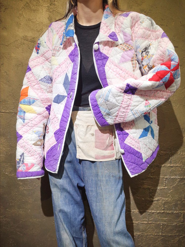 c.1950s VintageHAND QUILT ϥɥȡJacket