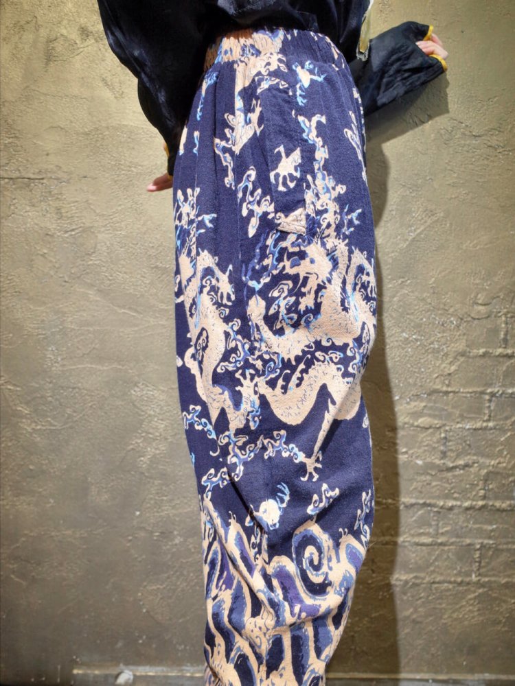 "Dragon" Chinese Pattern Jodhpurs Style Pants