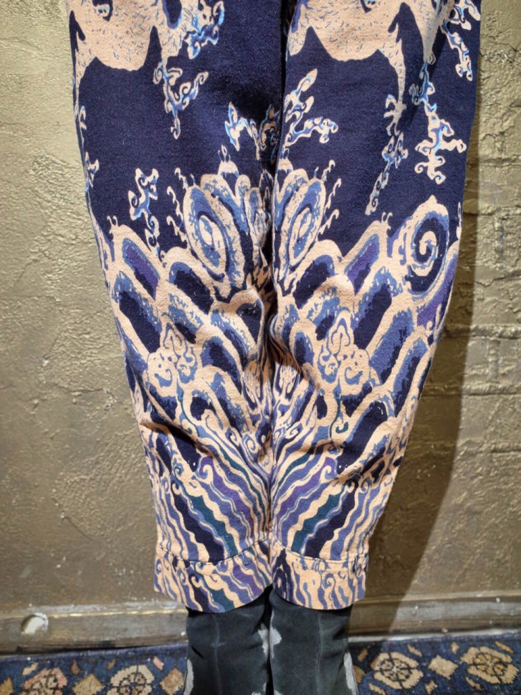 "Dragon" Chinese Pattern Jodhpurs Style Pants