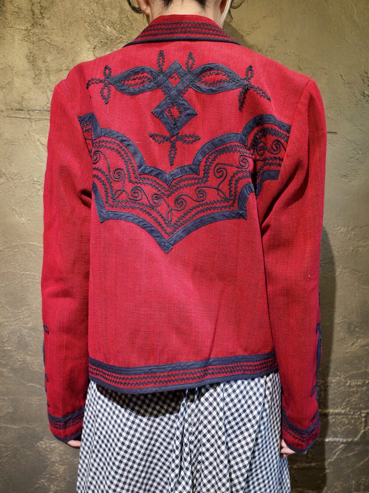 MADE IN GUATEMALAEmbroidery Short Jacket