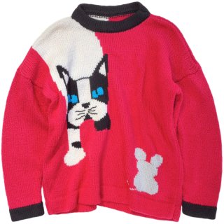 "CAT & MOUSE" Knit Sweater